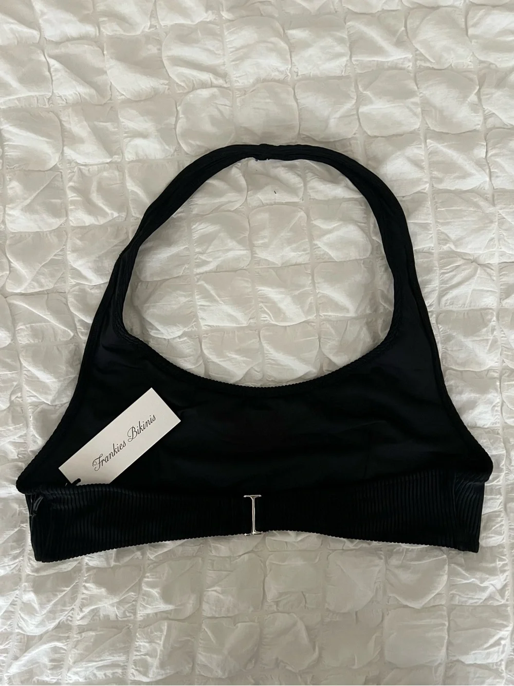 Frankies Bikinis Halter Bikini Top